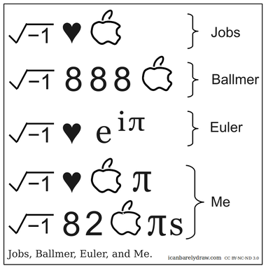 Jobs, Ballmer, Euler, and Me