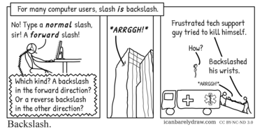 Backslash